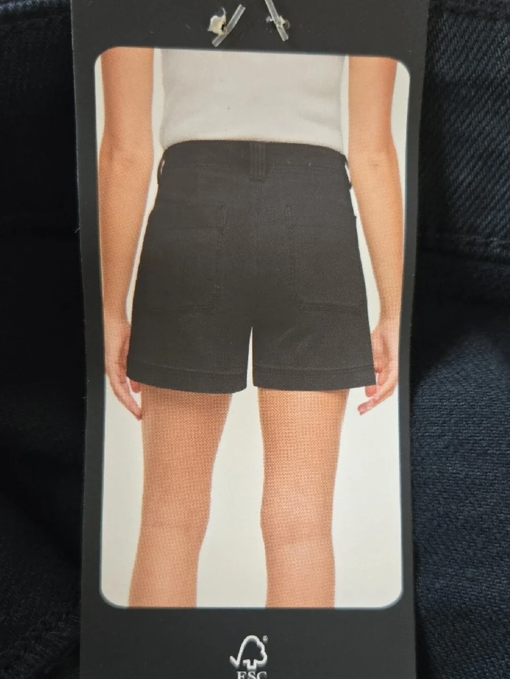 Banana Republic Men's Black Relaxed Jeans Shorts